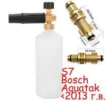 Пенная насадка пенник 1л для моек Bosch Aquatak 10 100 110 1200 Plus S7