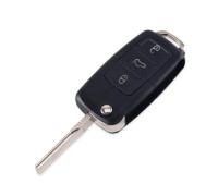 Ключ запалювання, чіп ID48 1K0959753G, 3 кнопки, для Volkswagen, Skoda