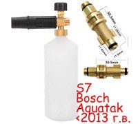 Пінна насадка пінник 1л для миєк Bosch Aquatak 10 100 110 1200 Plus S7