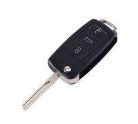 Ключ запалювання, чіп ID48 1K0959753G, 3 кнопки, для Volkswagen, Skoda