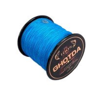 Шнур риболовний плетений, 300м 4жили 0.28мм 16.3кг GHOTDA, синій