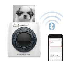 Термопринтер мобільний кишеньковий Bluetooth для фото PAPERANG P2 300dpi