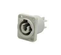 Роз’єм PowerCon 3pin 20A 250В мама SAC3MPB, вихід живлення, панельний