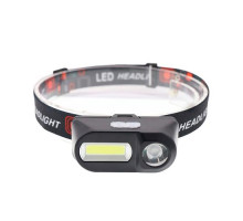 Налобный фонарь, фонарик аккумуляторный USB LED 10Вт XPE+COB 1500лм