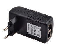 PoE адаптер инжектор питания камер RJ45 48В 0.5А