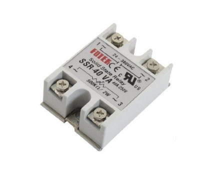Однофазне твердотільне реле SSR-40VA 40А VR-AC