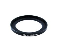 Повышающее степ кольцо 43-52мм для Canon, Nikon