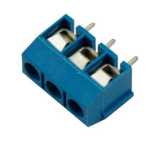 Клеммная колодка на 3 контакта, шаг 5мм KF301-3P