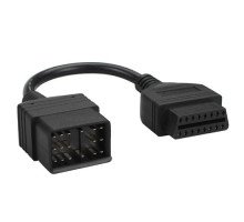 Перехідник з OBD2 16pin мама на Toyota 17pin тато