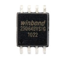 Чіп W25Q64 W25Q64BVSIG SOP8, 64Мб SPI Flash