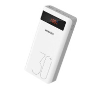 Повербанк, Power Bank Зовнішній акумулятор 30000мАг  QC3.0 ЖК 22.5Вт Romoss Sense 8PF