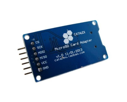 Модуль читання запису MicroSD TF кардрідер, Arduino