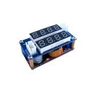Перетворювач напруги понижуючий XL4015 5-32 на 1-30В ампер/вольтметр