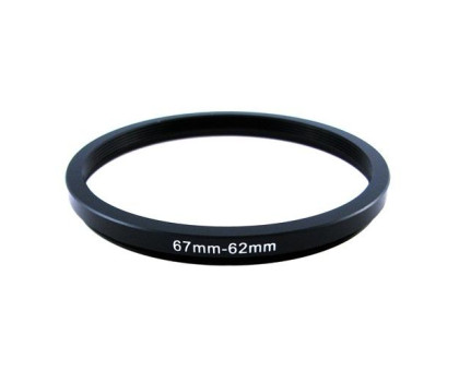 Понижуюче степ кільце 67-62мм для Canon, Nikon