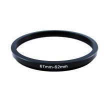 Понижающее степ кольцо 67-62мм для Canon, Nikon