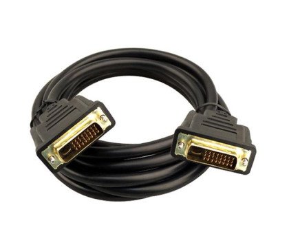 DVI 24+1 кабель 3м папа-папа позолоченный