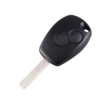 Ключ заготовка, корпус под чип, 2кн, Renault Modus Clio, VA2