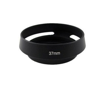 Бленда вентильована 37мм, метал, Leica, чорна