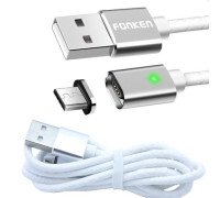 Кабель магнитный MicroUSB для Samsung LG Xiaomi 2.4A 1м