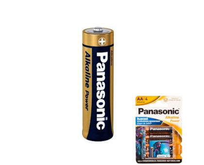 Батарейка AA LR6 Panasonic Alkaline щелочная 1.5В