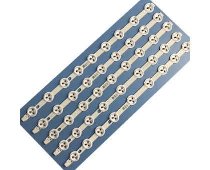 5x LED планка лампа подсветки ЖК телевизора 39 40 355мм LG NDV REV1.0