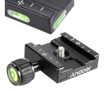 Основа швидкозатискна Andoer QR-50 Arca Swiss для штативної головки