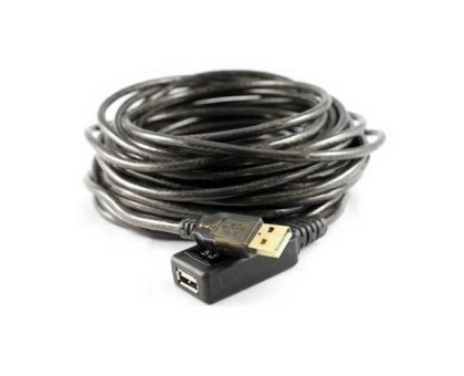 USB 2.0 подовжувач активний репітер, кабель AM - AF, 10м