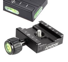 Основание быстрозажимное Andoer QR-50 Arca Swiss для штативной головки