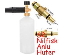 Пінна насадка пінник 1л для мийок Nilfisk Anlu Huter W105-AR W135-AR S2