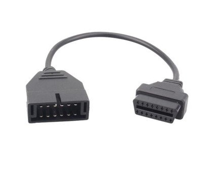 Перехідник з OBD2 16pin мама на GM 12pin тато GM12 Daewoo Lanos Sens