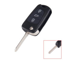 Выкидной ключ, корпус под чип, 3кн, KIA, HY14