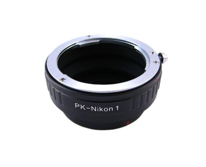 Адаптер перехідник Pentax PK K - Nikon 1 J1 кільце Ulata