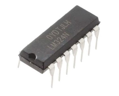 Чип LM324N 10ШТ LM324 DIP-14, Операционный усилитель 4-канальный