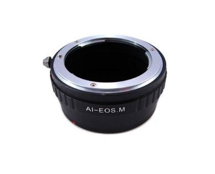 Адаптер переходник Nikon AI - Canon EF-M, кольцо Ulata