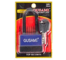 Замок навесной висячий влагостойкий GUSAMI 55мм