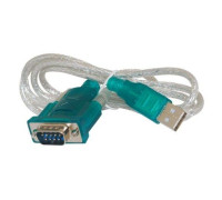 Кабель перехідник USB - RS232 DB9 COM CH340, 0.8м