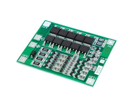 BMS контроллер 4S 40А плата заряда защиты 4x Li-ion 18650 с балансиром