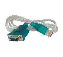 Кабель перехідник USB - RS232 DB9 COM CH340, 0.8м