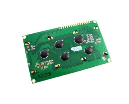 LCD 2004 модуль для Arduino, РК дисплей, 20x4 green
