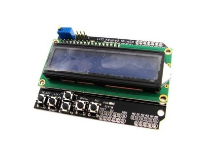 LCD Keypad Shield модуль Arduino 1602 ЖК дисплей