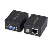 VGA удлинитель по RJ45 витой паре, активный до 60м