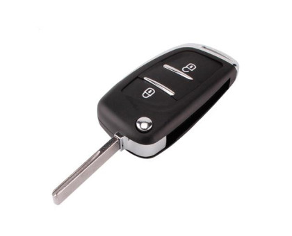 Выкидной ключ, корпус под чип, 2кн DKT0269, Citroen, ниша CE0536, HU83