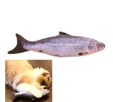 Мягкая игрушка рыба Форель 19см для кошек кота с кошачьей мятой
