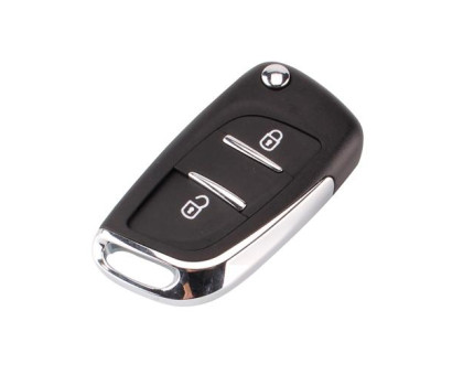 Выкидной ключ, корпус под чип, 2кн DKT0269, Citroen, ниша CE0536, HU83