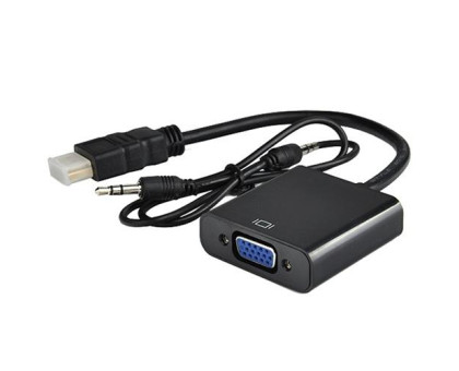 Конвертер HDMI – VGA, відео, аудіо, 1080p