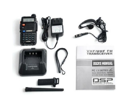 Рация Baofeng UV-5R 136-174 / 400-520 МГц, до 5 Вт