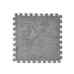 Килимок пазл плюшевий підлоговий 30x30см м’який, 10шт, EVA, сірий