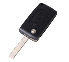 Викидний ключ, корпус під чіп, 3кн, Citroen, ніша CE0523