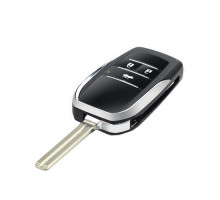 Выкидной ключ, корпус под чип, 3кн, Toyota, TOY48, NEW