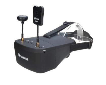 FPV видео шлем очки DVR Diversity 5.8G 40CH RaceBand 5 Eachine EV800D